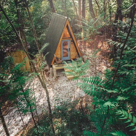 Appartamento Blue Brambler Glamping A-Frame Rockbridge Esterno foto