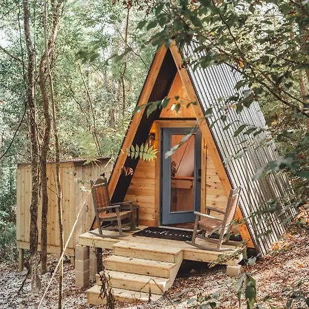 Appartamento Blue Brambler Glamping A-Frame Rockbridge Esterno foto