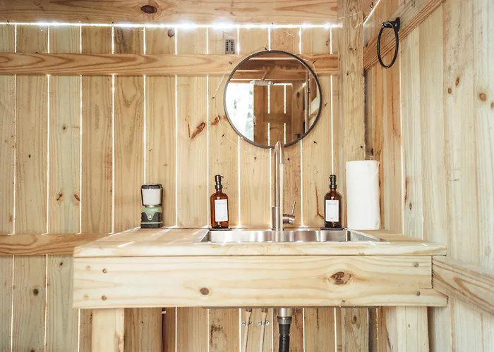 Blue Brambler Glamping A-Frame