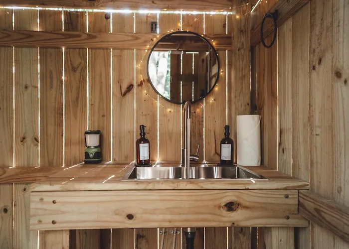 Blue Brambler Glamping A-Frame