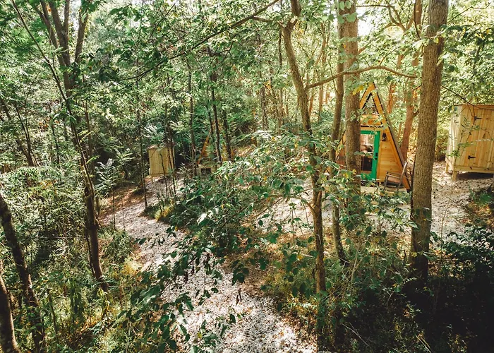 Blue Brambler Glamping A-Frame